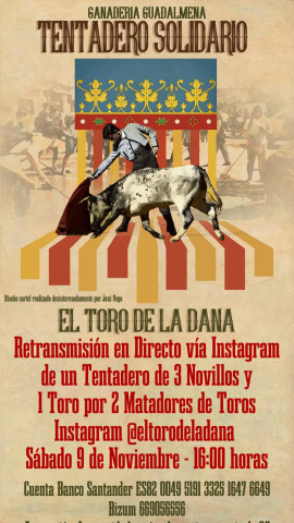 Tentadero solidario organizado por Guadalmena