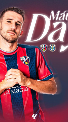 Cartel del partido de hoy