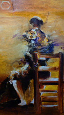 Detalle de la obra de Álvaro Ramos