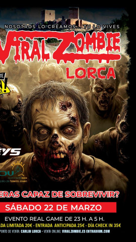 Cartel de la actividad Viral Zombie