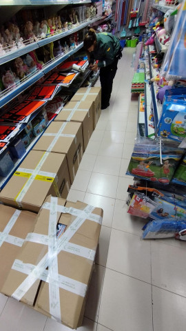 La Guardia Civil interviene juguetes en Lugo