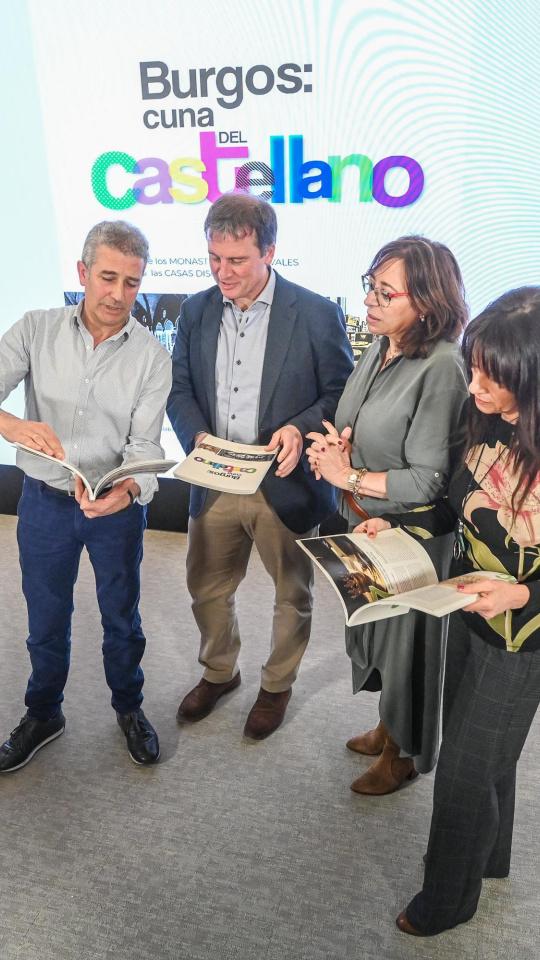 Presentación del libro 'Burgos: cuna del castellano', de Rafael Pampliega