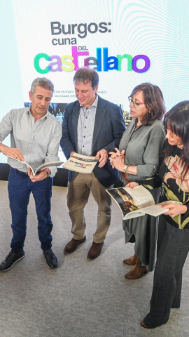 Presentación del libro 'Burgos: cuna del castellano', de Rafael Pampliega