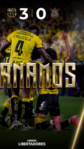 Barcelona de Guayaquil celebra la victoria