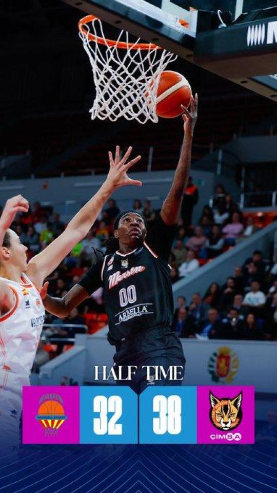 Valencia Basket no puede con Cukurova en las semifinales