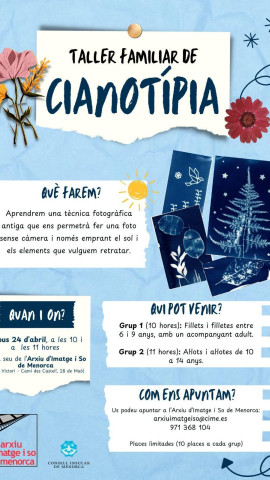 Taller de cianotipias