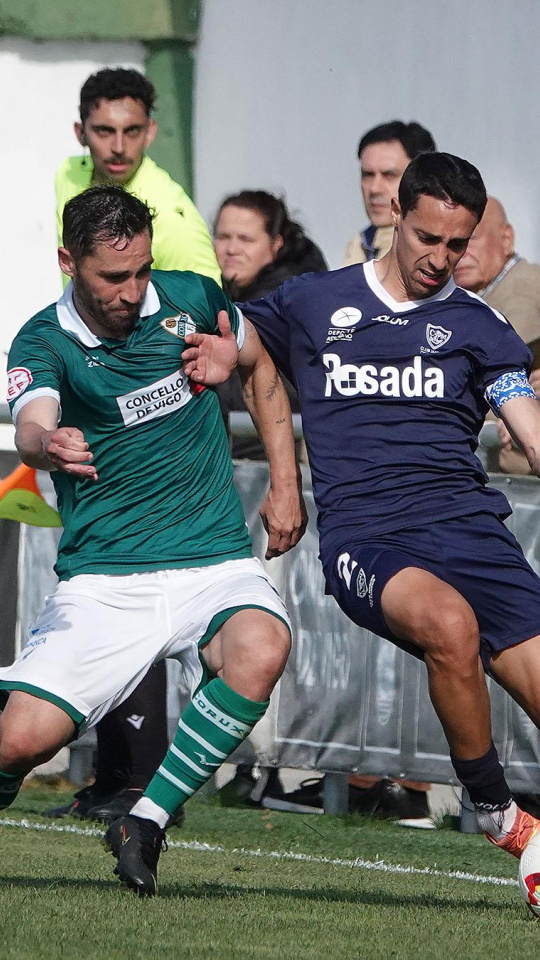 Imagen del último duelo en O Vao entre Coruxo y Marino