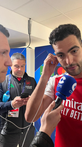 Mikel Merino en El Partidazo de COPE