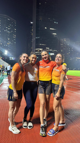 Miembros del 4x100 femenino