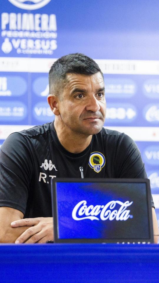 Rubén Torrecilla, entrenador del Hércules.