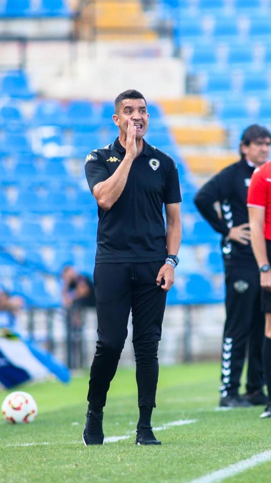 Torrecilla ha ofrecido la rueda de prensa previa al partido con el Sanluqueño.
