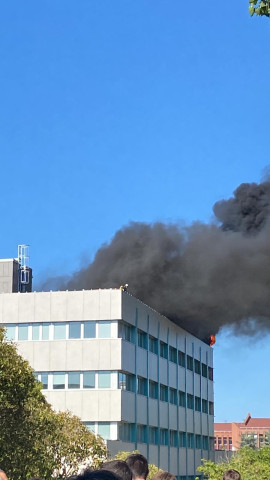 Incendio Universidad de Cantabria