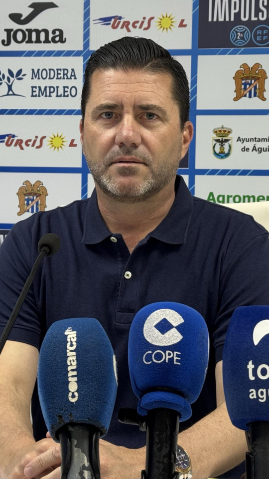 Pedro Reverte, director deportivo del Águilas FC