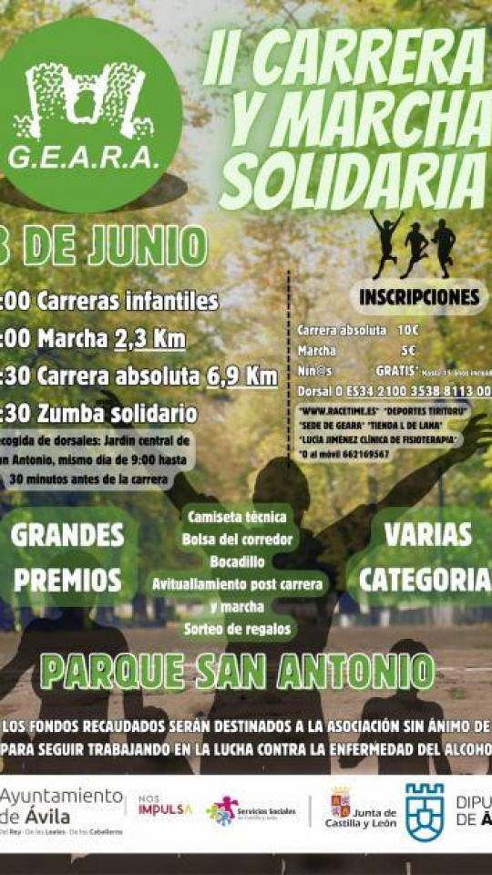 II Marcha Solidaria GEARA Ávila