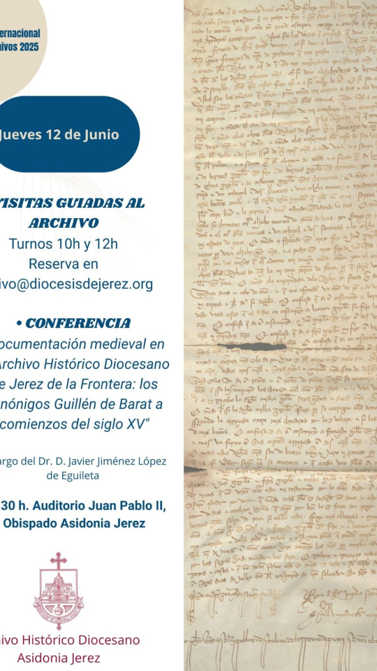 Archivo Histórico Diocesano celebra la Semana Internacional de los Archivos