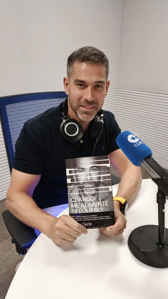 Pablo Ojeda, en los estudios de COPE