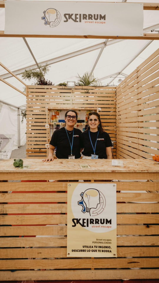 Cintia y Erea viven de la empresa que han creado desde cero