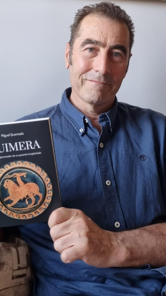 Miguel ha superado la leucemia gracias a un trasplante de médula y ahora quiere ayudar a quienes están en esa situación: "Quimera"