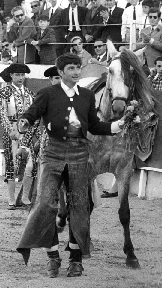 El rejoneador Rafael Peralta