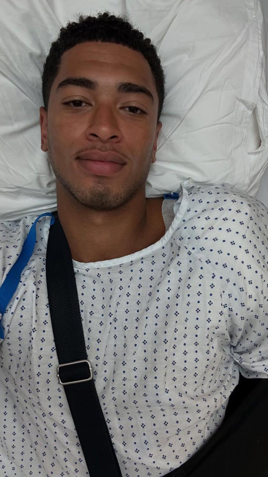 Bellingham, tras la operación en el hombro