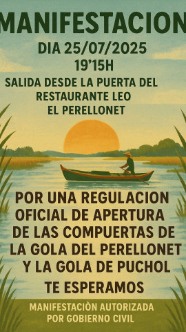 Manifestación Albufera