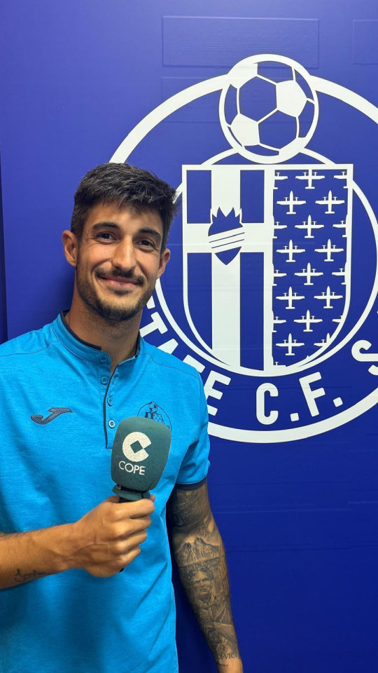 Alex Sancris, jugador del Getafe