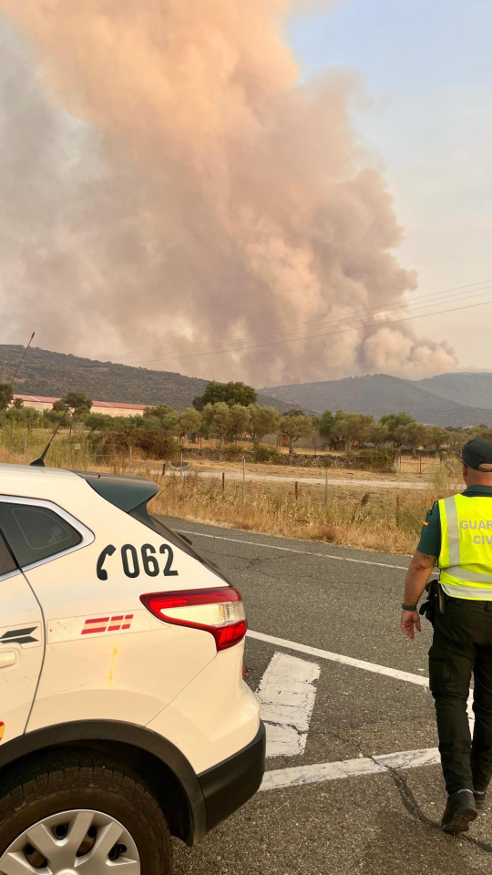 Incendios en Extremadura