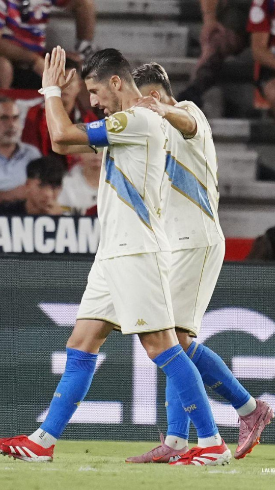 Sergio Escudero, tras marcar al Granada