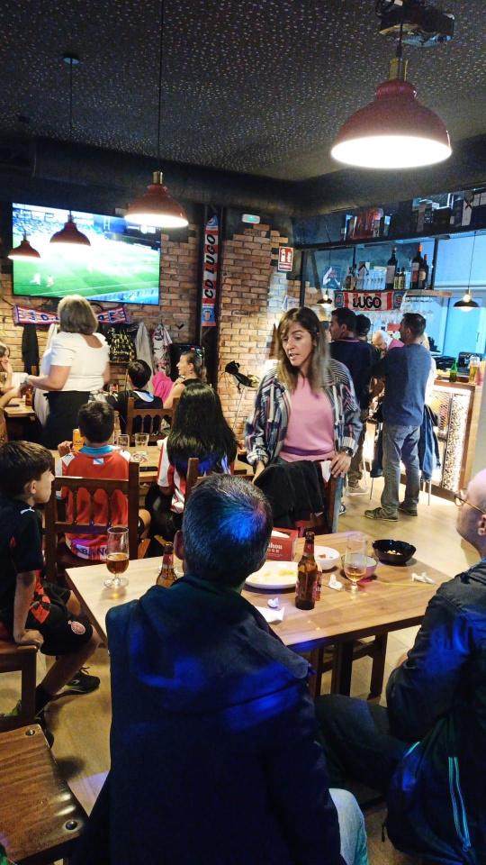 El Castilla-Cd Lugo en las pantallas del Club de Sucellos