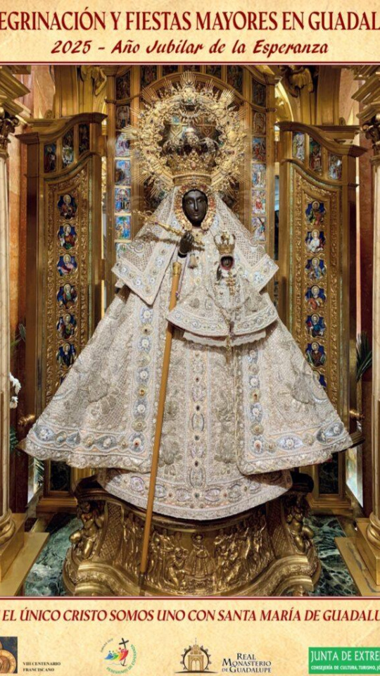 Cartel 'Misa Virgen de Guadalupe'