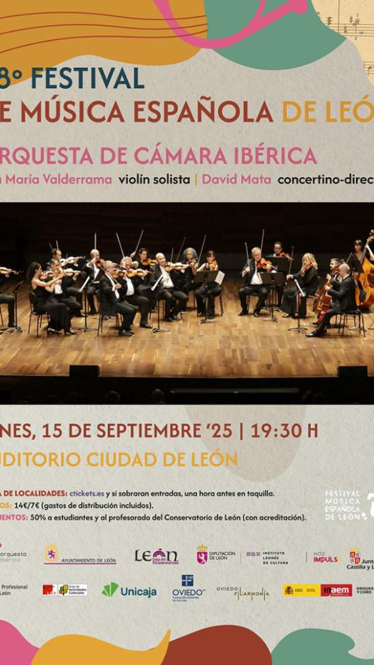 El Festival de Música Española de León celebra su 38ª edición con 21 conciertos y dos cine-coloquios