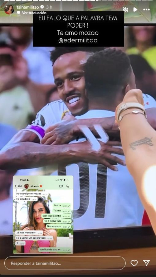 Militao cumple con la palabra que le dio a su mujer antes del Real Madrid-Espanyol
