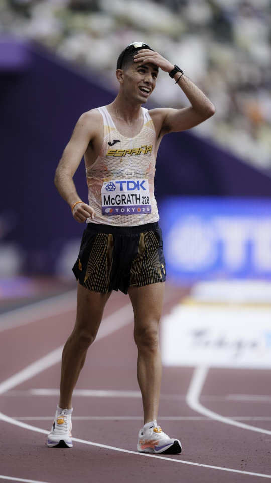 Mc.Grath saborea el bronce en el Estadio Nacional de Tokio