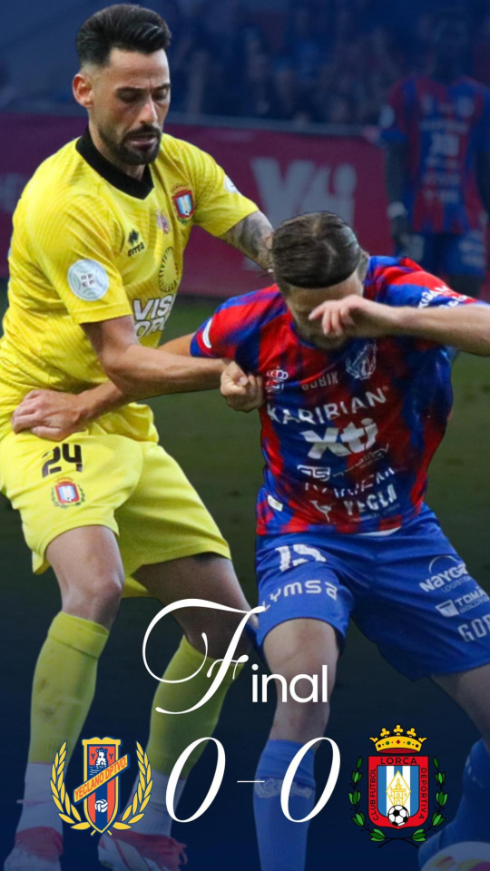 El CF Lorca Deportiva empató en Yecla a cero goles