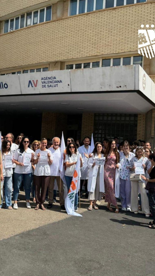 Los médicos volverán a concentrarse a puertas de centros hospitalarios como el General de Castellón