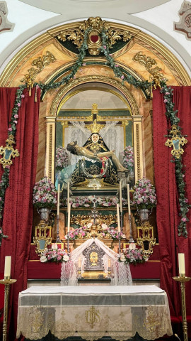 El barrio de Las Angustias de Motril se prepara para el día de su patrona