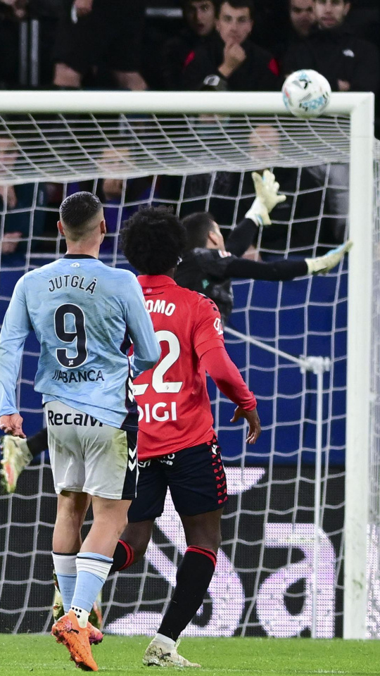 Gol de Jutglá, del Celta, a Osasuna