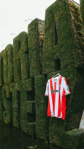 Camiseta del Sporting en Vitoria