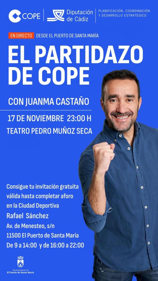 El Partidazo de COPE desde El Puerto de Santa María
