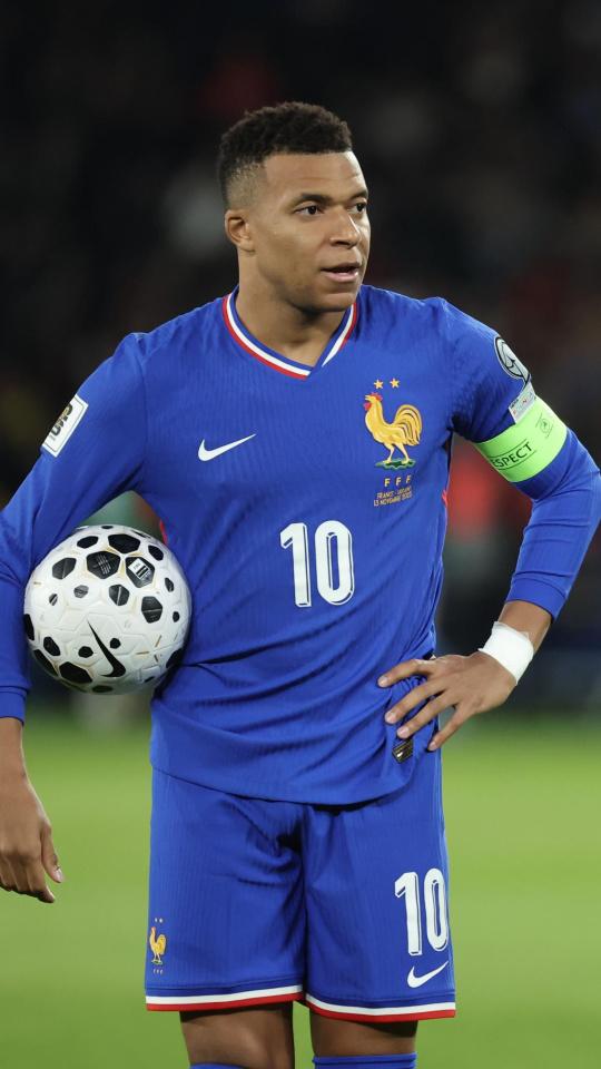 Kylian Mbappé, con la selección española