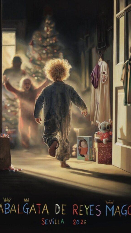 Cartel cabalgata Reyes Sevilla