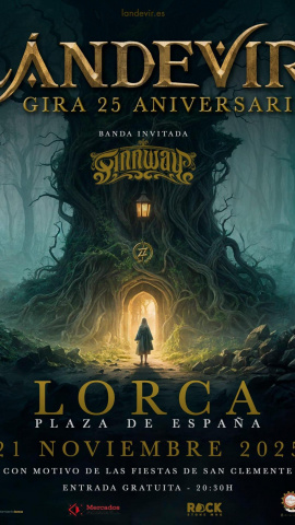 Cartel del concierto que ofrecerá Lándevir en Lorca