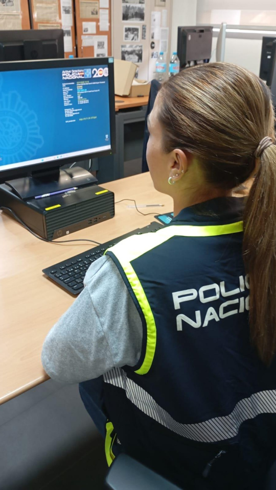 Unidad de ciberdelincuencia de la Policía Nacional