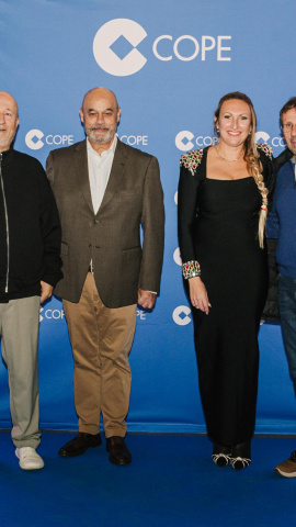 Luis Enrique Molviedro, Javier Tutor, Nuria González y Manolo Vega