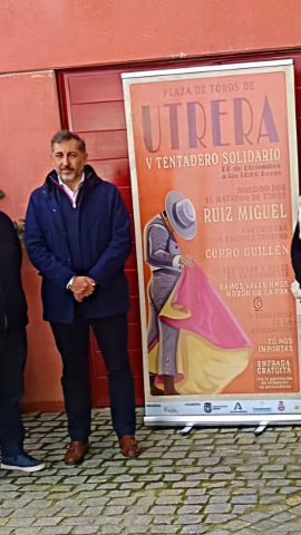 Presentación del V edición del “tentadero público solidario" de Utrera