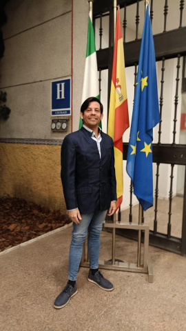 César Alarcón, venezolano residente en Galicia