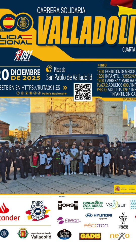 Laura Curiel, presidenta de la Asociación Campanilla y el comisario jefe provincial, Francisco Javier Oterino, explican los detalles de la Ruta 091