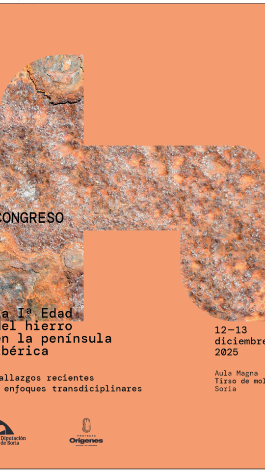 Soria será escenario los días 12 y 13 de diciembre del Primer Congreso sobre la Edad del Hierro en la Península Ibérica