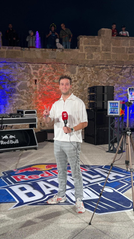 Sergio Murillo, periodista de Diario AS y aficionado del Dépor