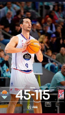 Histórica victoria por 70 puntos en un partido de la Primera FEB